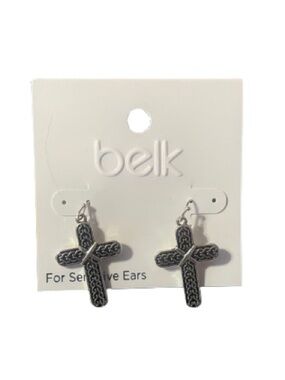 Belk Intricate Celtic Cross Earrings